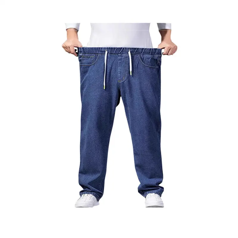 Timo | Herren Denim Jogginghose mit Kordelzug