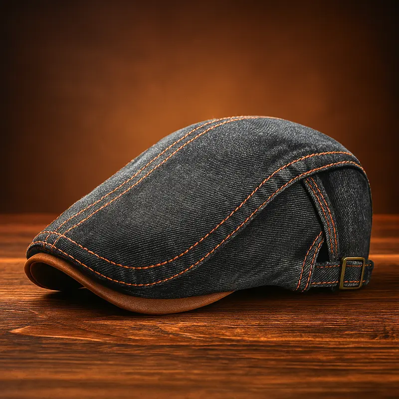 Tobias | Herren-Pullover Heritage chic mit Denim-Details