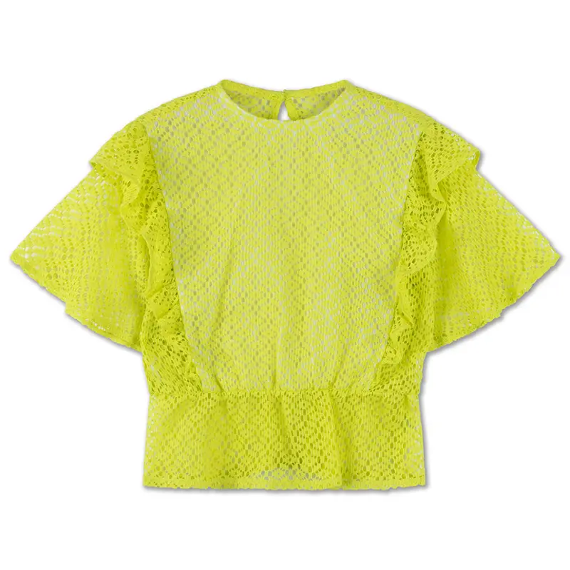 Top Ruffle Significant Lace