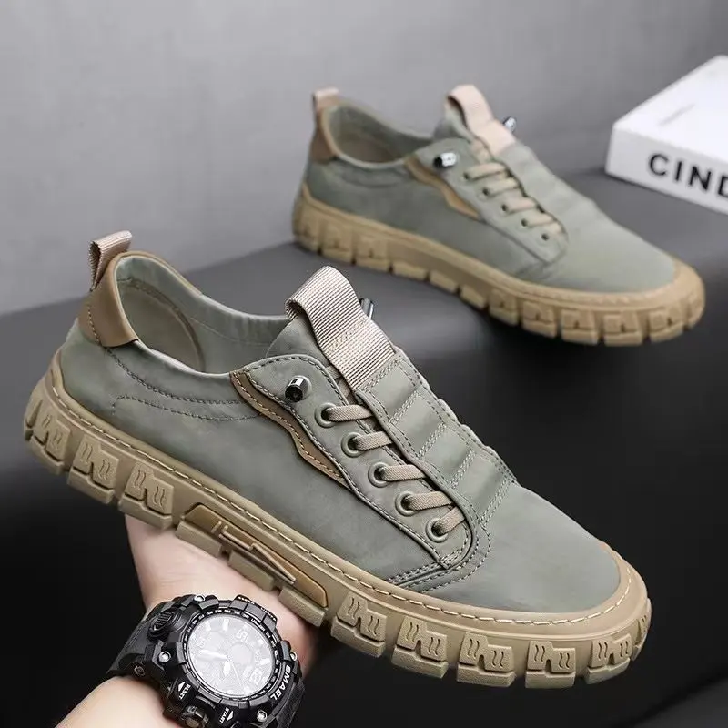 Torvian | Robuste Canvas-Sneaker mit Profilsohle
