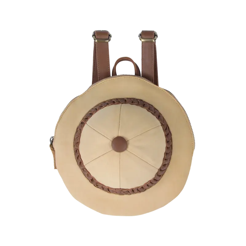 Tozi Backpack | Safari Hat | Khaki Nubuck