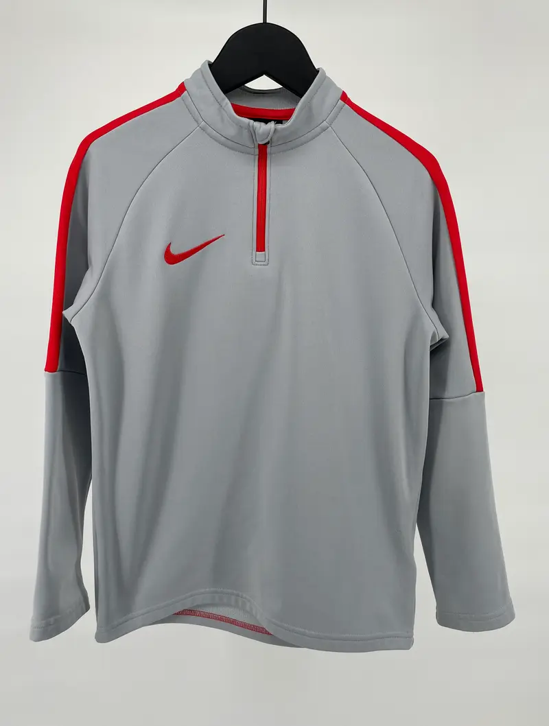 Training Longsleeve Strike Grijs Rood Maat 128 / 134