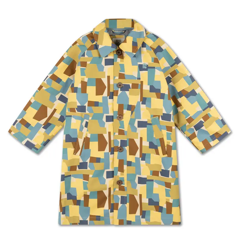 Trenchcoat Army Color Block