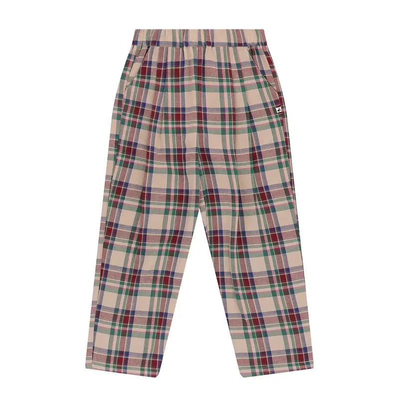 Trouser Darted Plaid