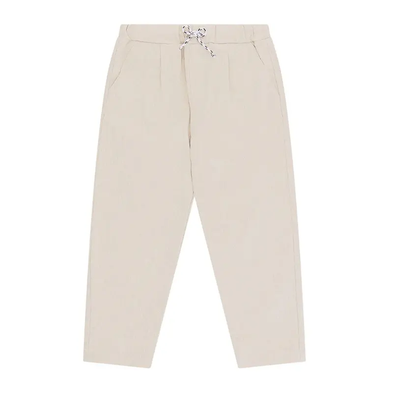 Trouser Relaxed Twill Beige