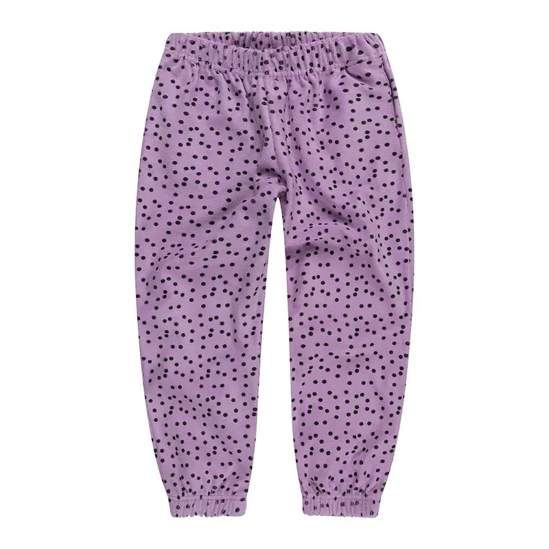 Trouser Violet Dot