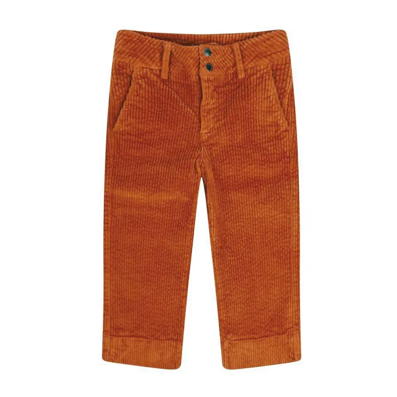 Trouser Wide Curduroy Cinnamon
