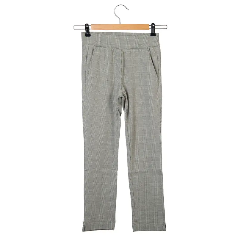Trousers Kate Jacquard Beige