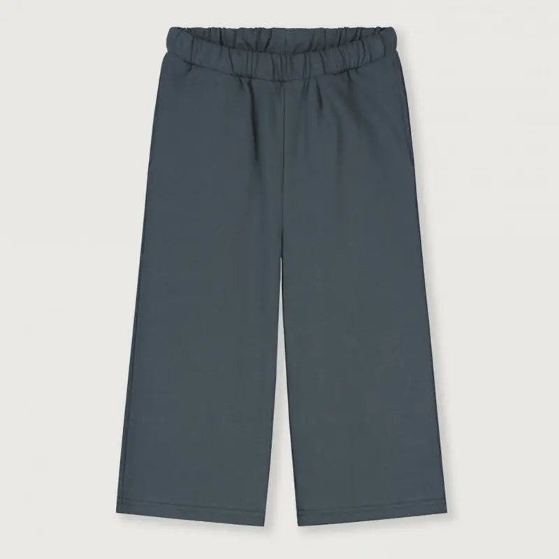 Trousers Straight Leg Blue Grey