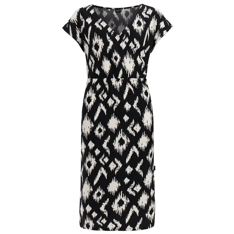 True Black geprinte jurk Delmar