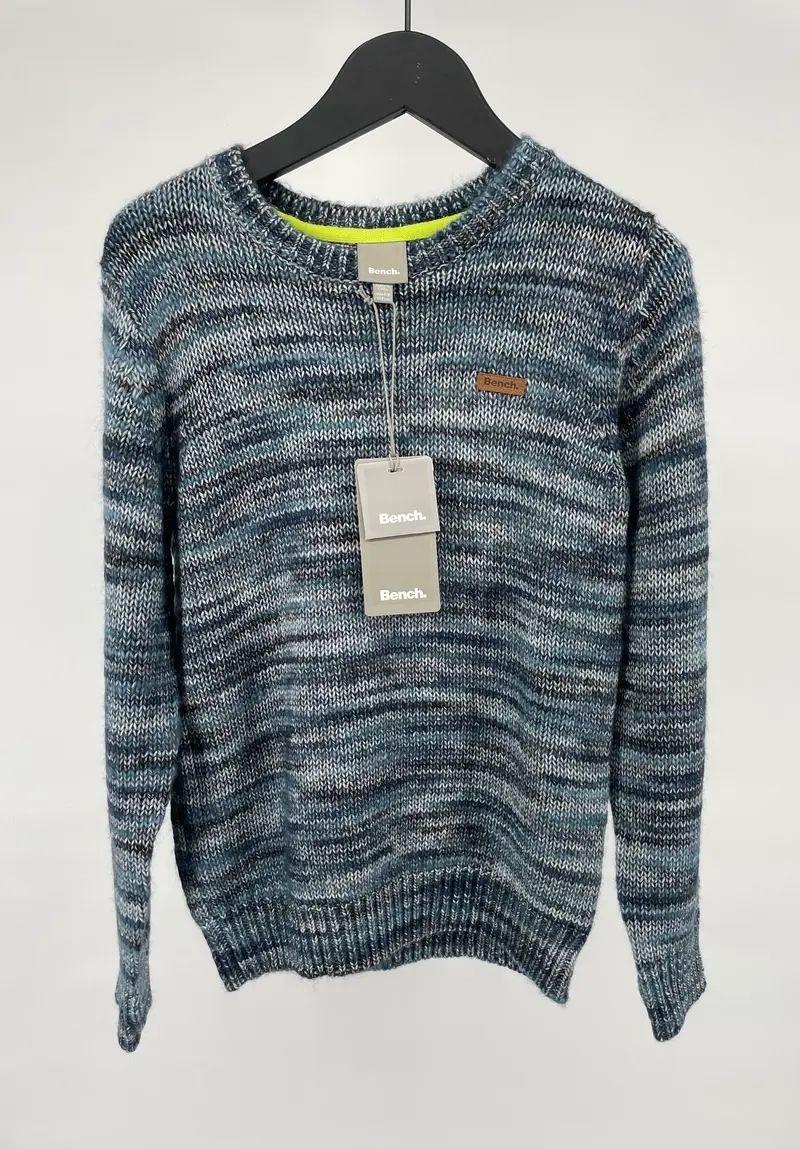 Trui Gebreid Blauw Maat 128