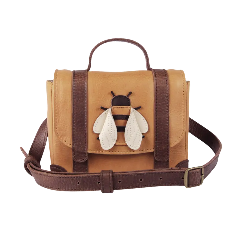 Trychel Bum Bag | Bee | Camel Classic Leather
