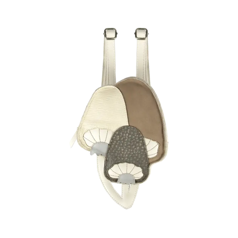 Tum Backpack | Fungi | Cream Leather