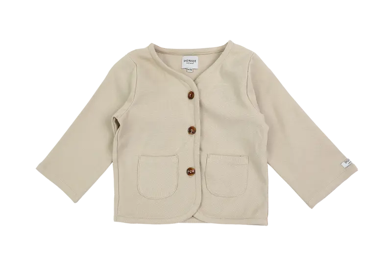 Tup Cardigan | Sand Stone