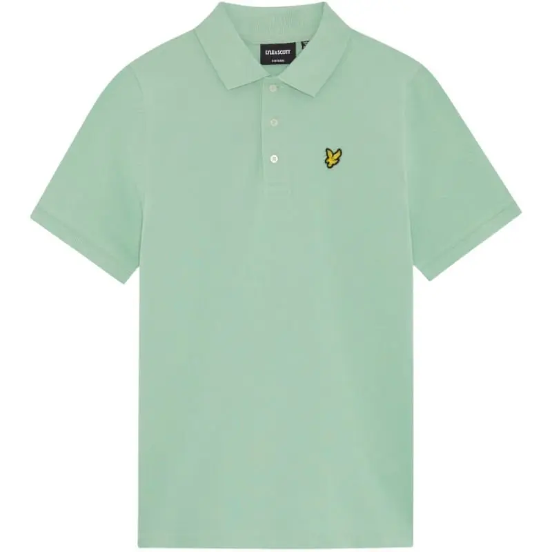 Turquoise Shadow plain polo shirt SPB2000VT