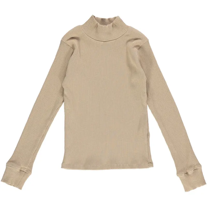 Turtleneck Rib Irish Cream