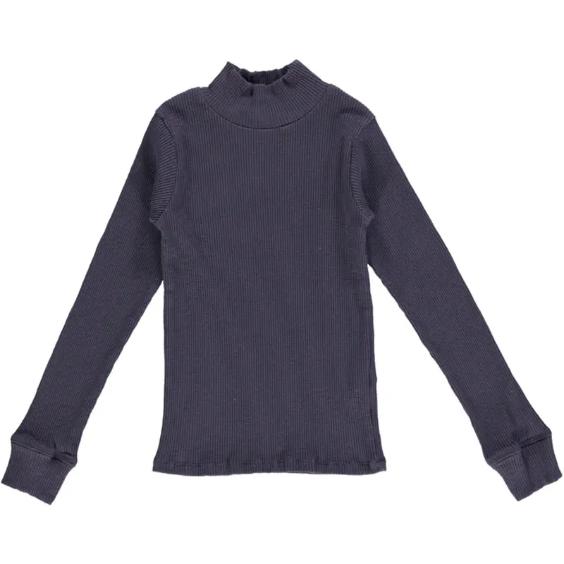 Turtleneck Rib Odyssey Blue
