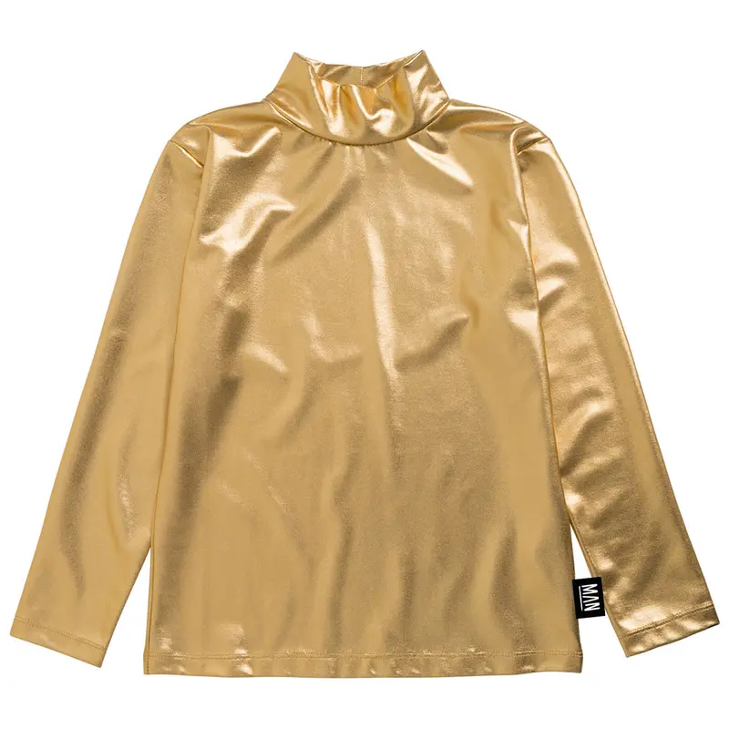 Turtleneck Shiny Gold