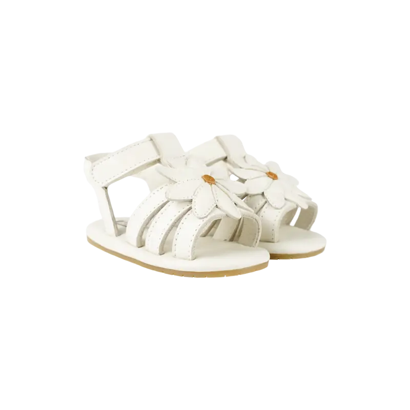Tuti Fields Sandals | Daisy | Off White Leather