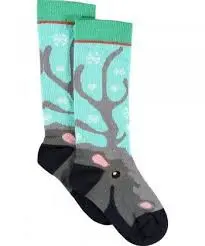 Ubang Kniekous Rendier Mint - Kletskous Kneesocks Reindeer
