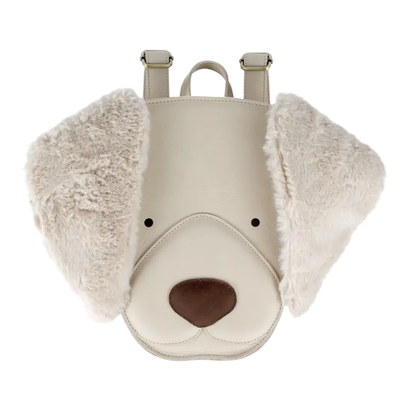 Umi Schoolbag | Golden Retriever | Ivory Classic Leather