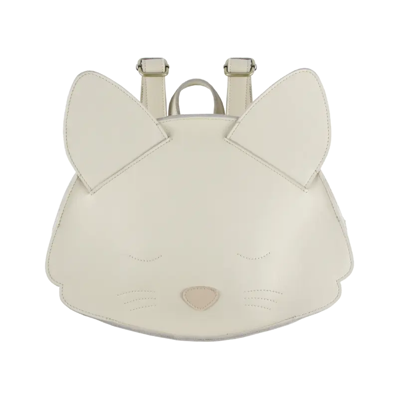 Umi Schoolbag | Kitten | Cream Leather