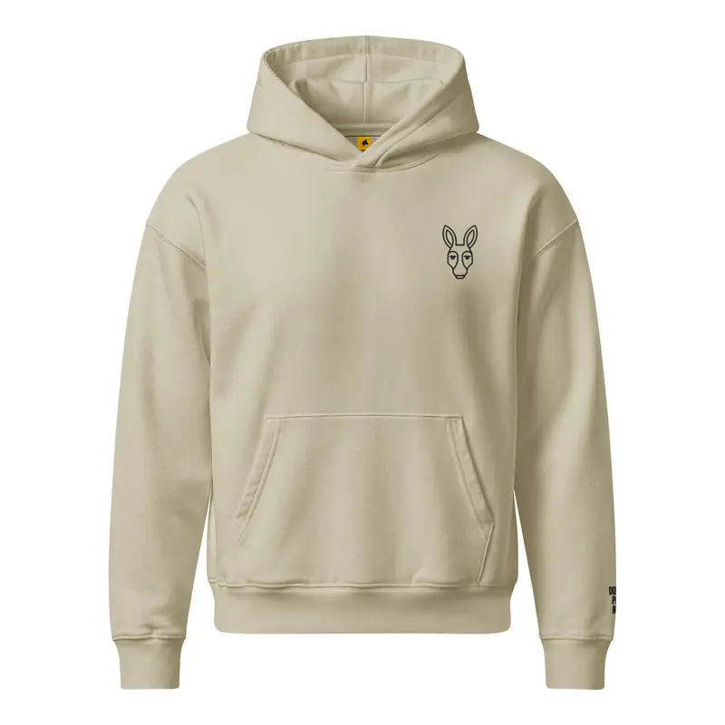 Unisex relaxed mid-weight hooded sweatshirt