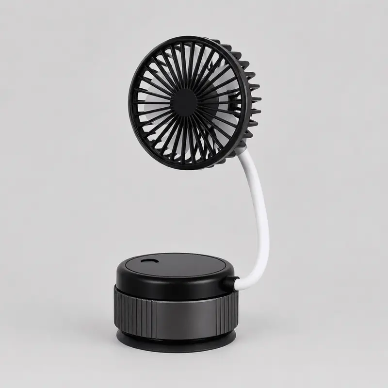 USB Ventilator tragbar mit flexiblem Standfuß
