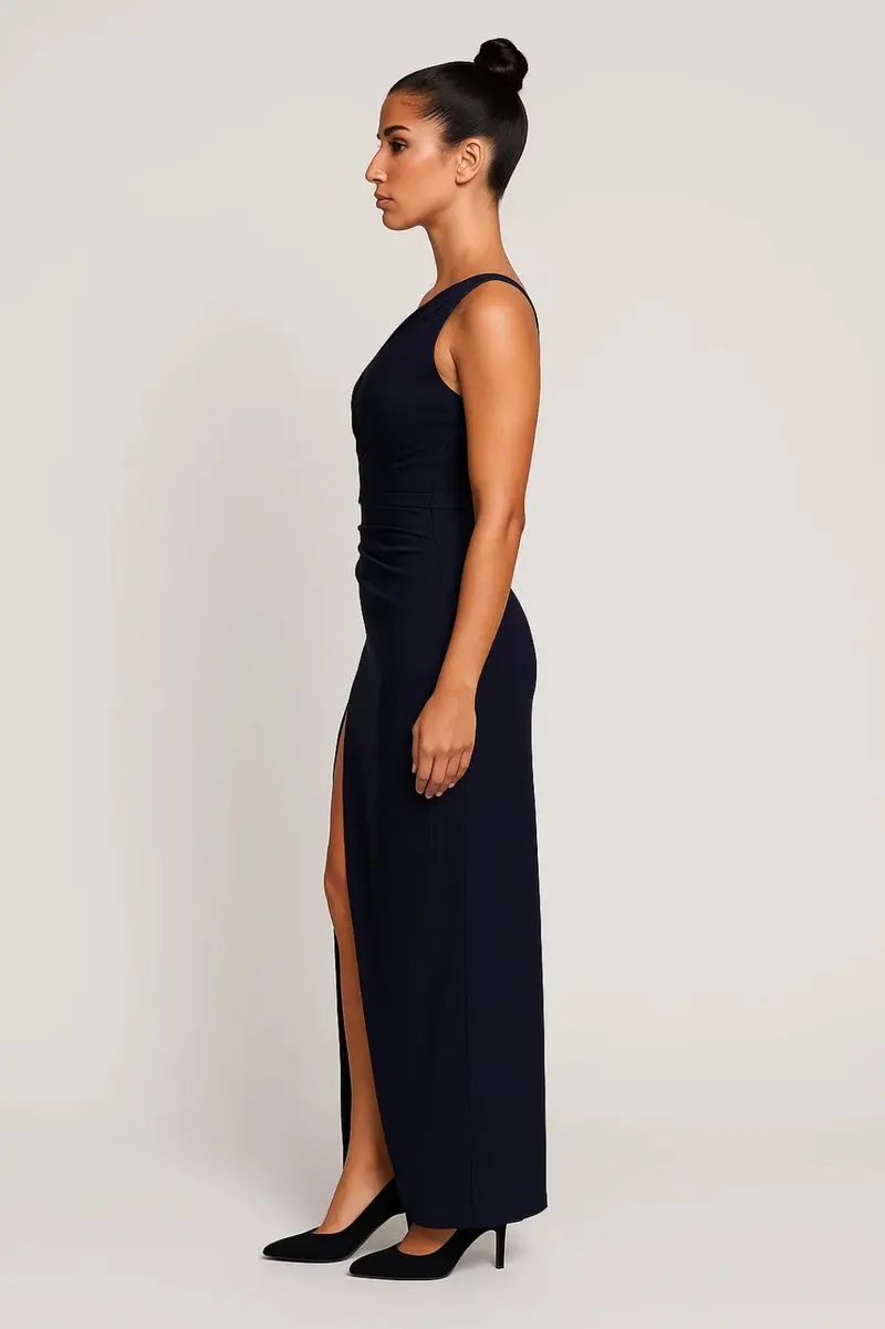Valentina | Maxikleid mit hohem Beinschlitz