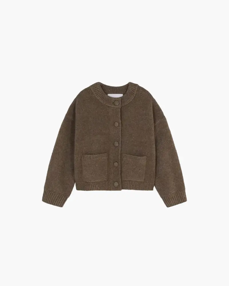 Vanessa Grob gestrickte Strickjacke