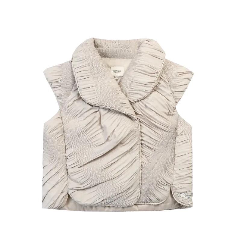 Veerle Bodywarmer | Soft Taupe