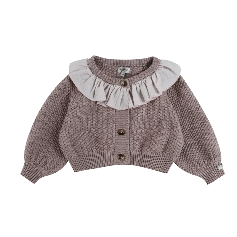 Veertje Cardigan | Plum