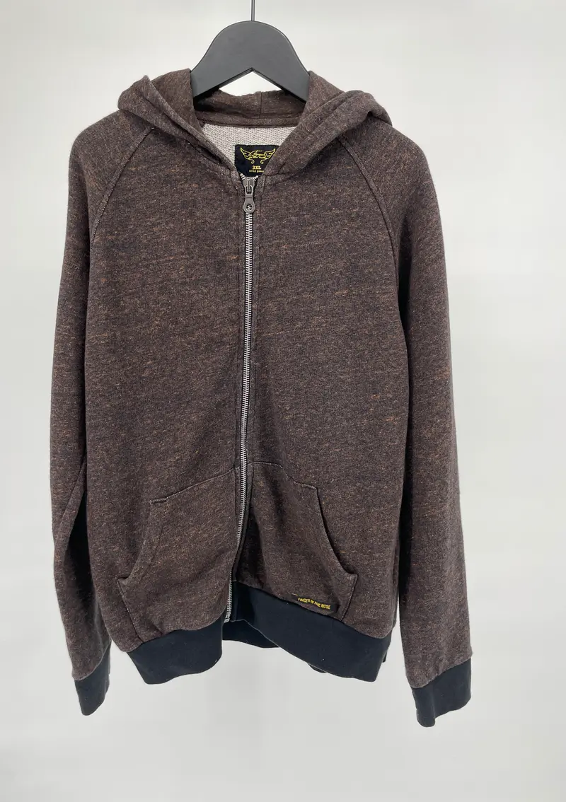 Vest Capuchon Bruin Maat 152