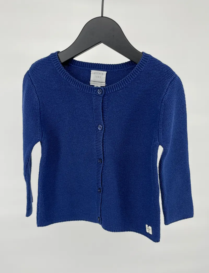 Vest Donkerblauw Maat 80
