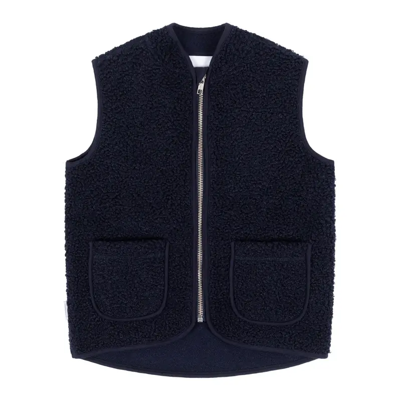 Vest Fur Navy