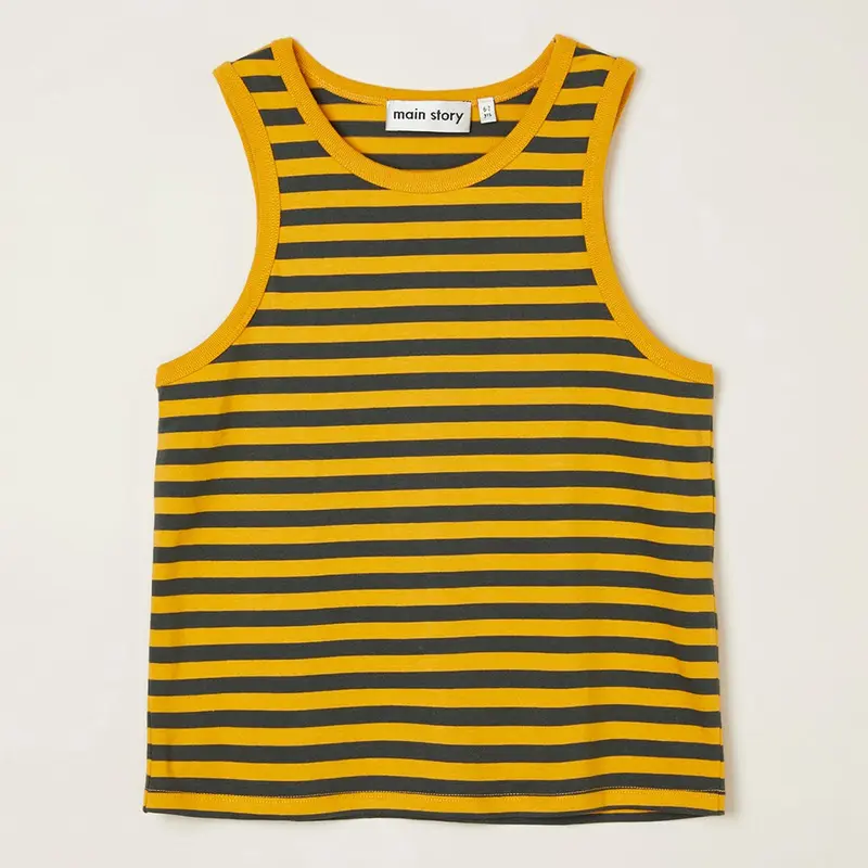 Vest Monogram Sunflower Stripe