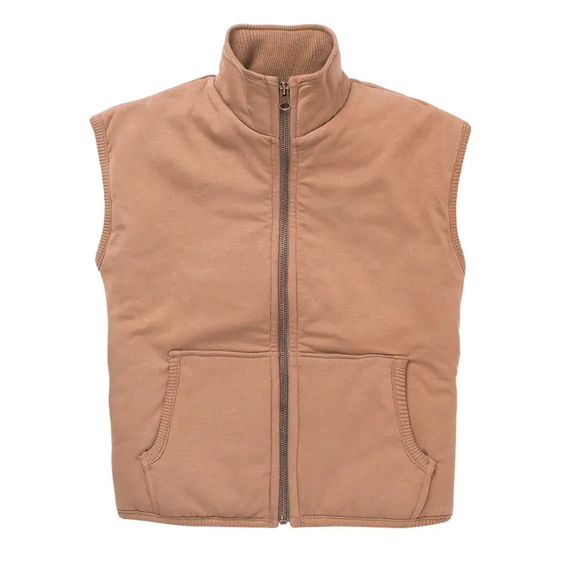 Vest Padded Chocolate Milk
