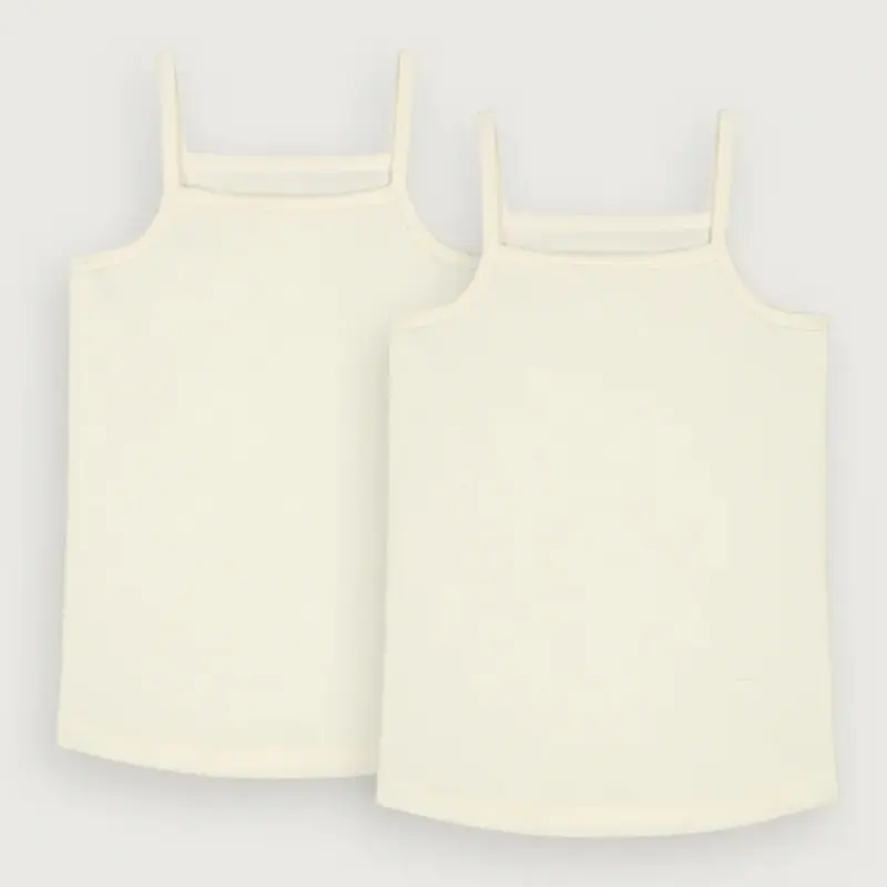 Vest Straps Cream 2-PACK