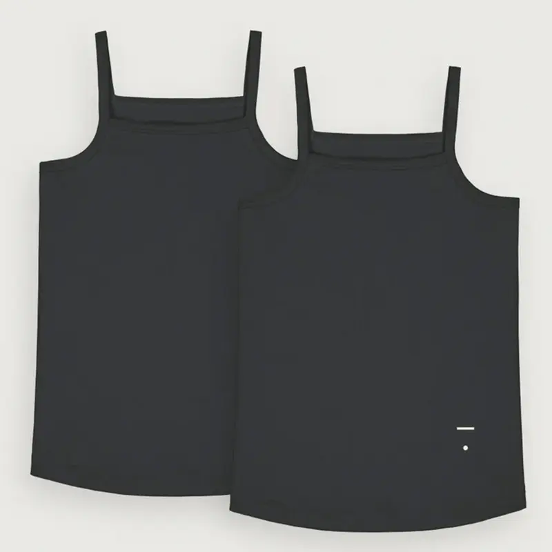 Vest Straps Nearly Black 2-PACK