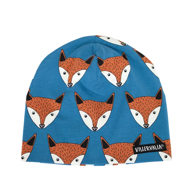 Villervalla - Beanie Fox Mid Marine - Muts Vos Blauw