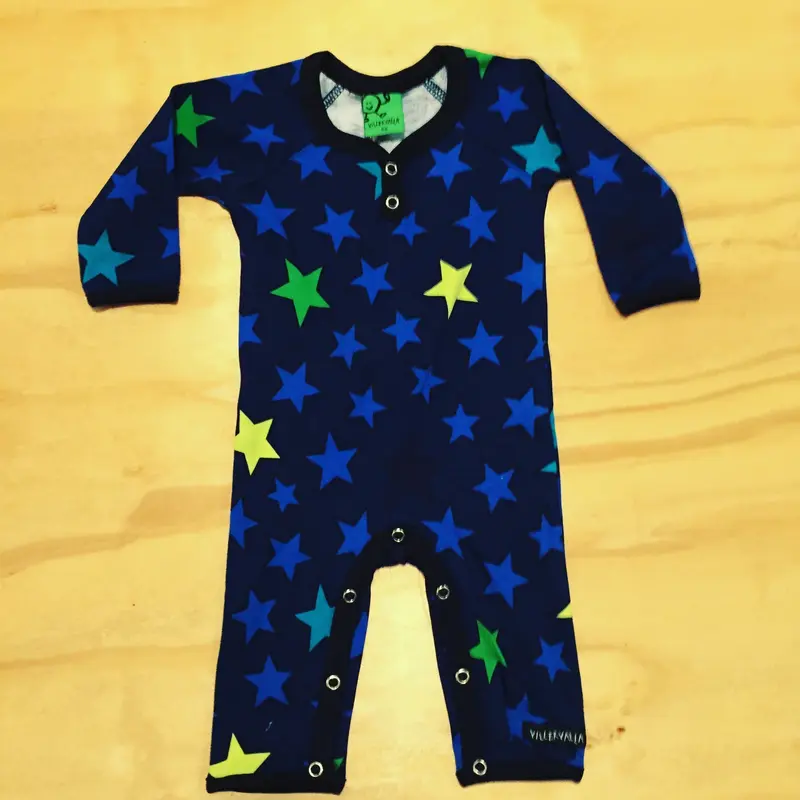 Villervalla - Jumpsuit Star Navy