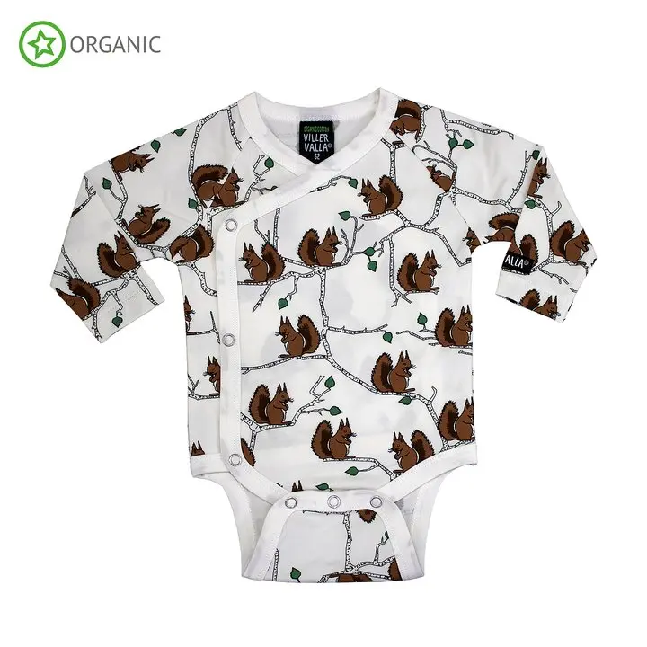 Villervalla - Romper Eekhoorns - Body Squirrel All Over Print