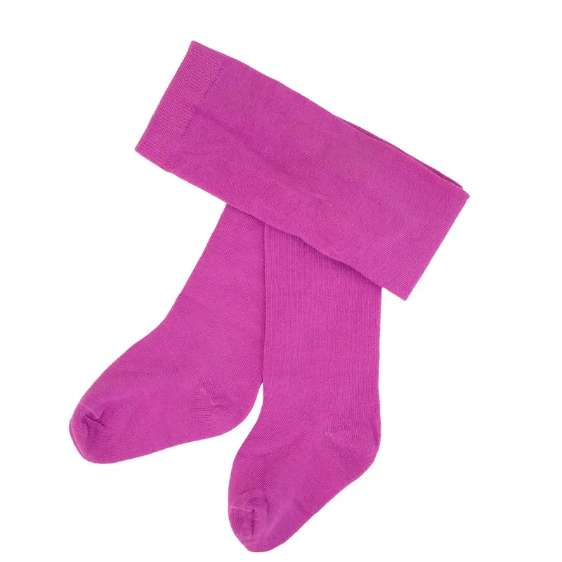 Villervalla - Tights Solid Lotus - Effen Roze Maillot