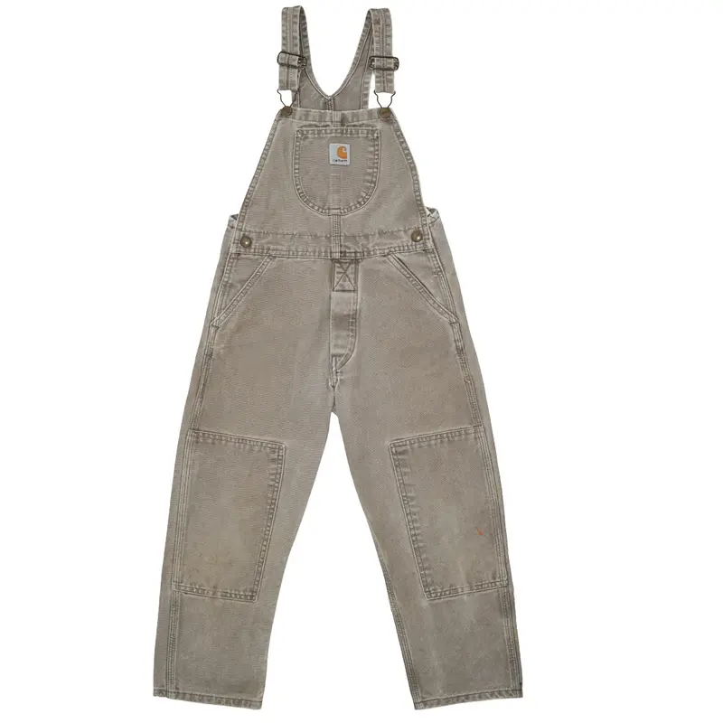 Vintage Carhartt Overalls Brown 6T