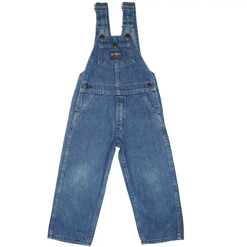 Vintage Oshkosh Denim Overalls 3T