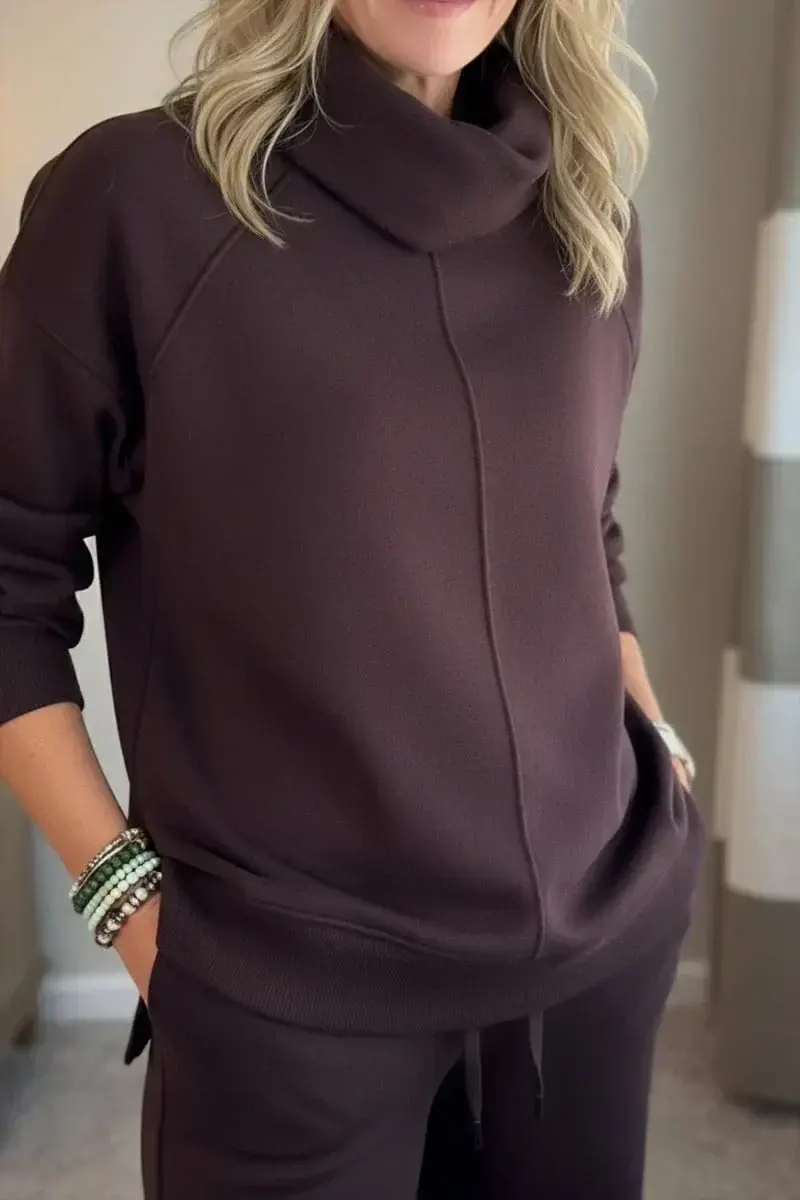 Violett | Schickes Zweiteiliges Ensemble