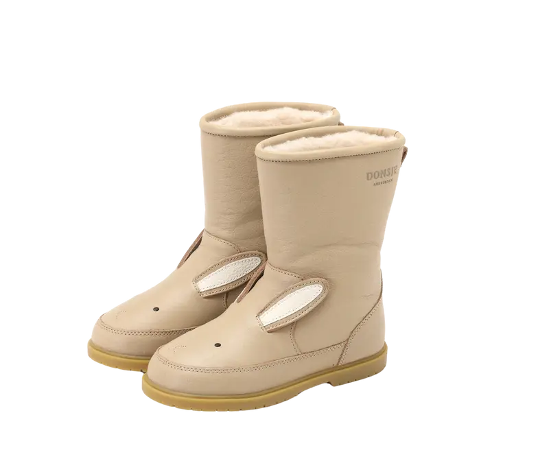 Wadudu Classic Boots | Bunny | Taupe Leather