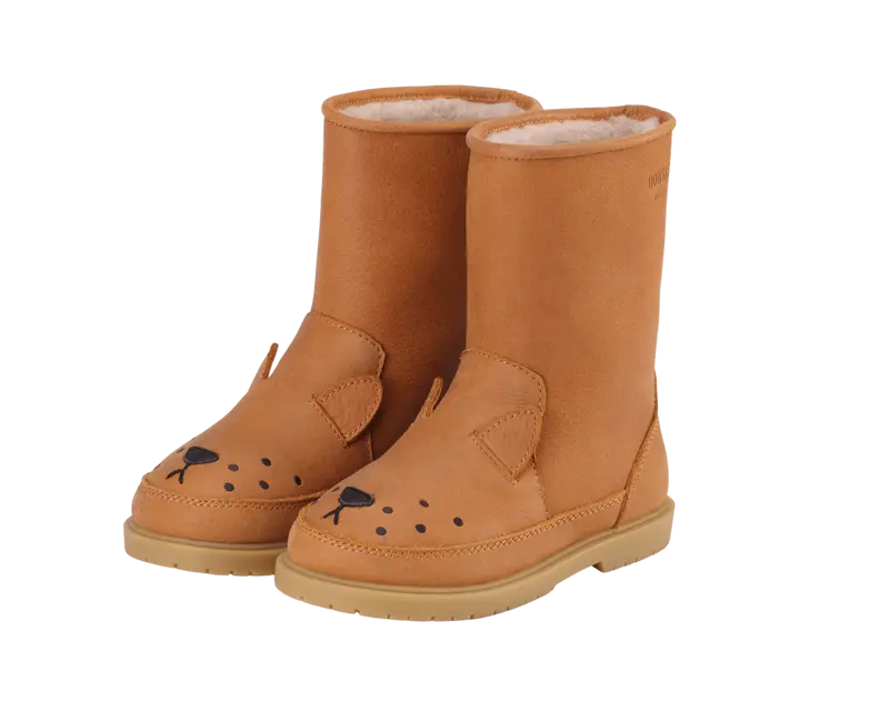 Wadudu Classic Boots | Lion | Caramel Leather