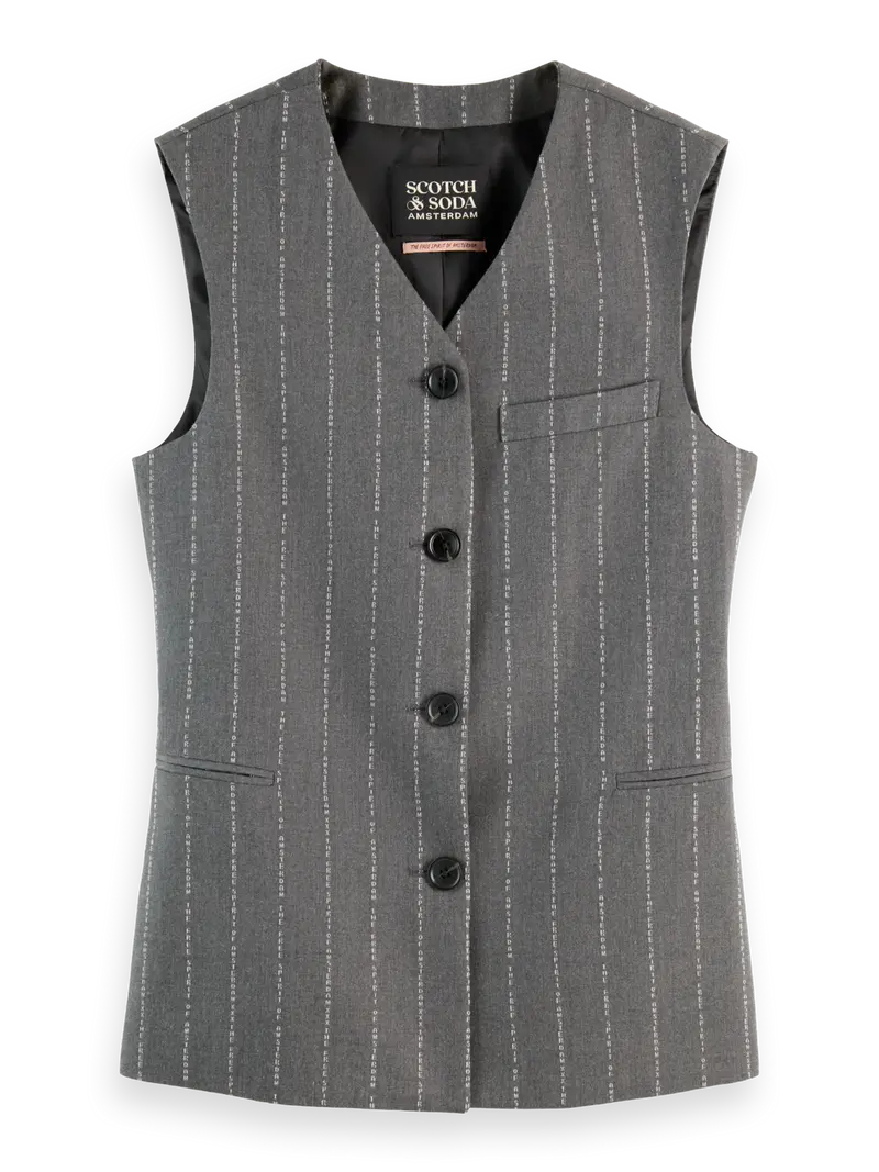 Waistcoat back detail