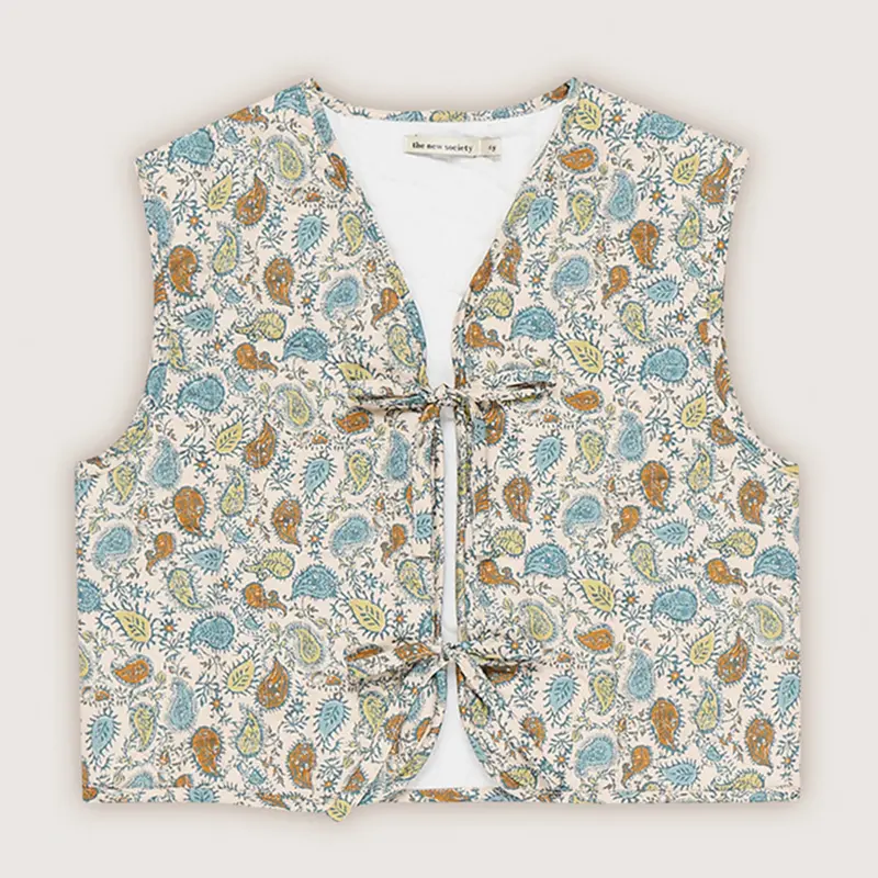 Waistcoat Lola Paisley Print